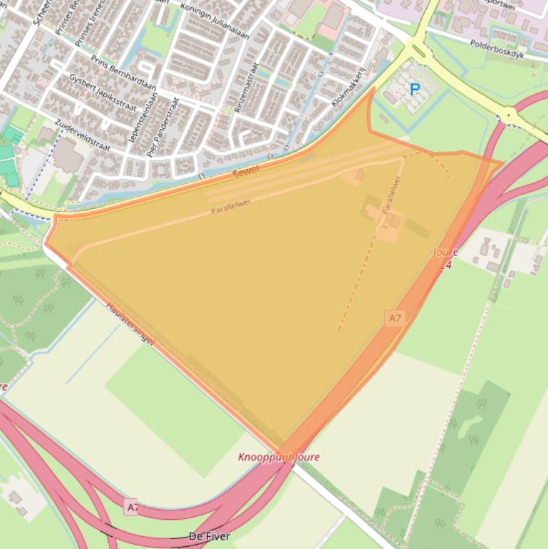 Kaart van postcodegebied 8501ZK.