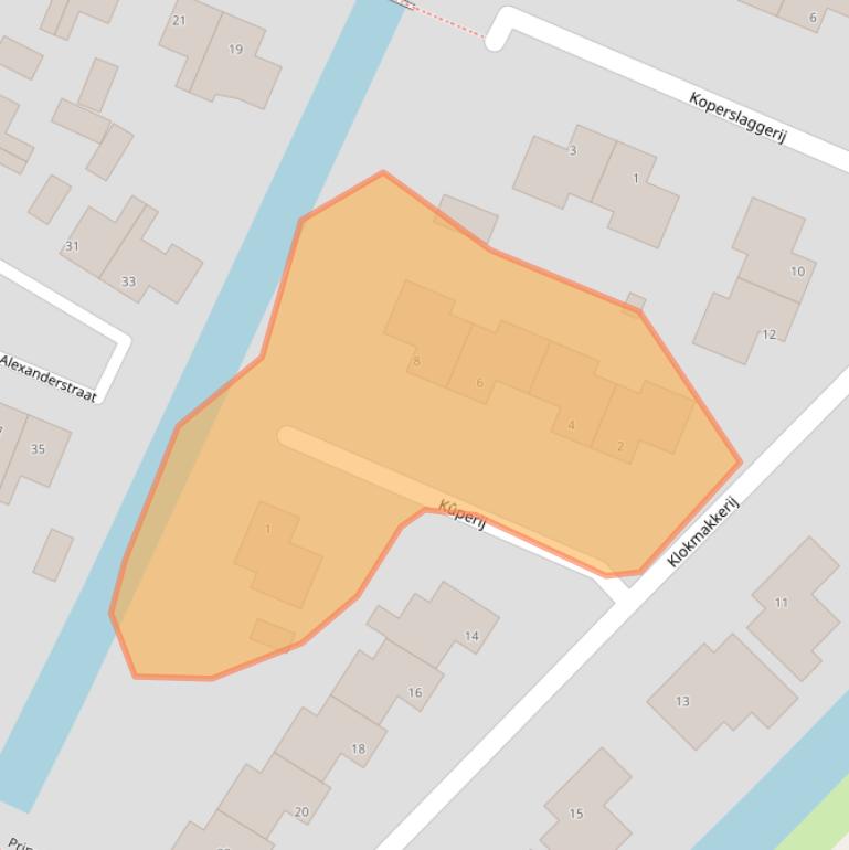 Kaart van postcodegebied 8501ZT.