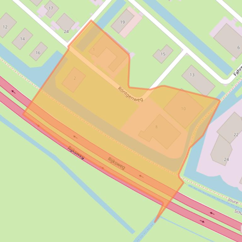 Kaart van postcodegebied 8503AG.