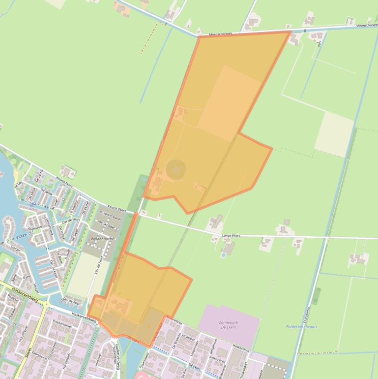 Kaart van postcodegebied 8506AC.