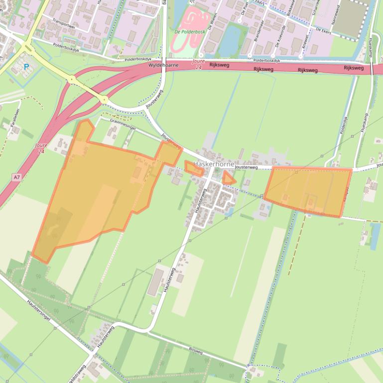 Kaart van postcodegebied 8506BA.