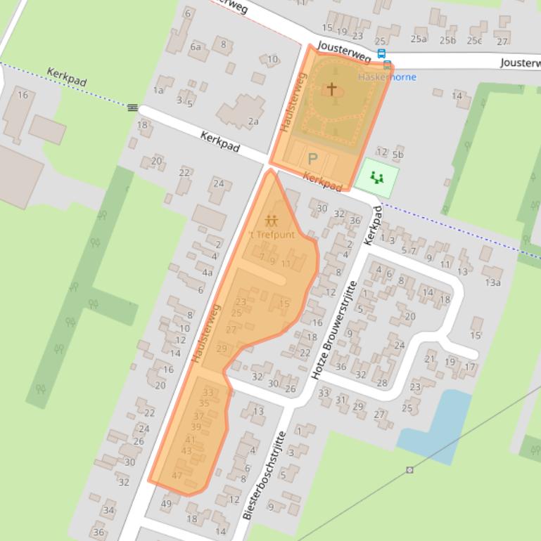 Kaart van postcodegebied 8506BH.
