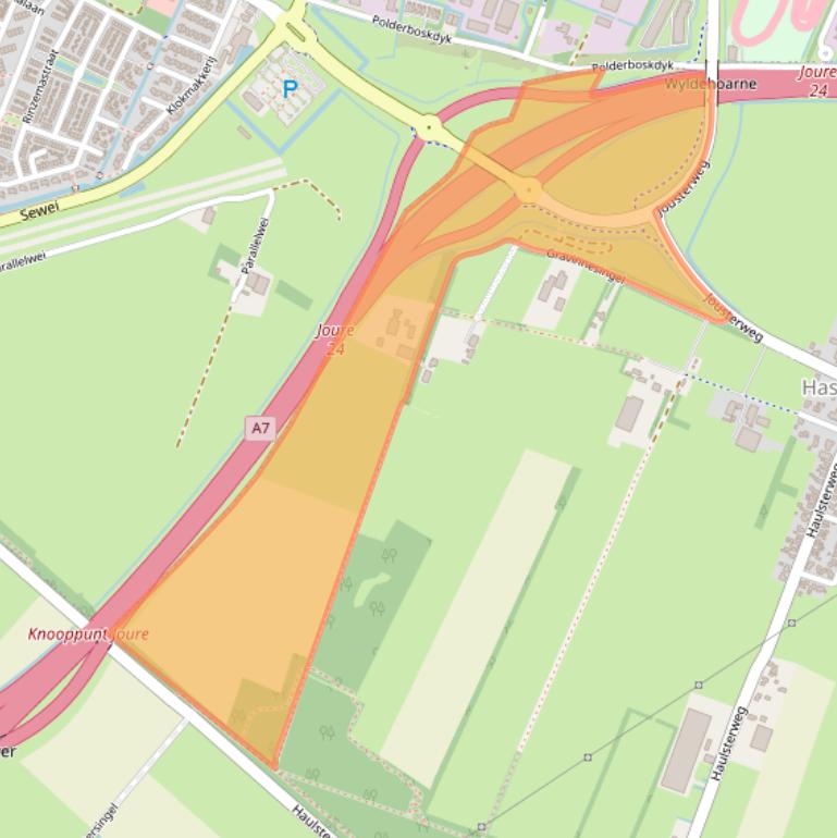 Kaart van postcodegebied 8506BM.