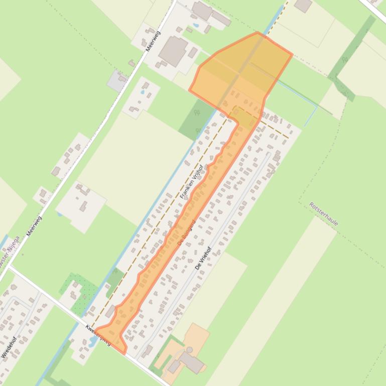 Kaart van postcodegebied 8507CK.