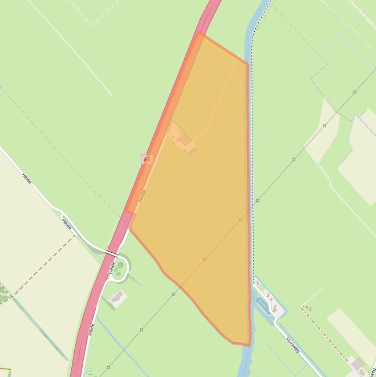 Kaart van postcodegebied 8517DC.