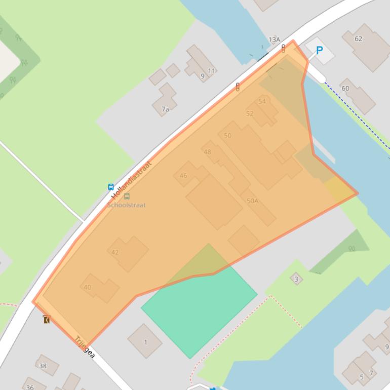 Kaart van postcodegebied 8517HG.