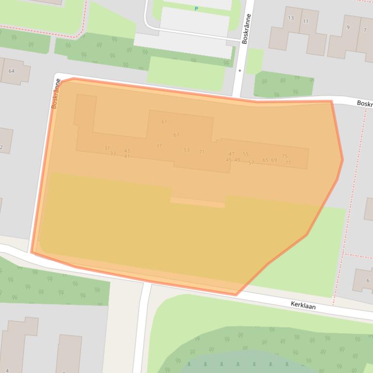 Kaart van postcodegebied 8521KK.
