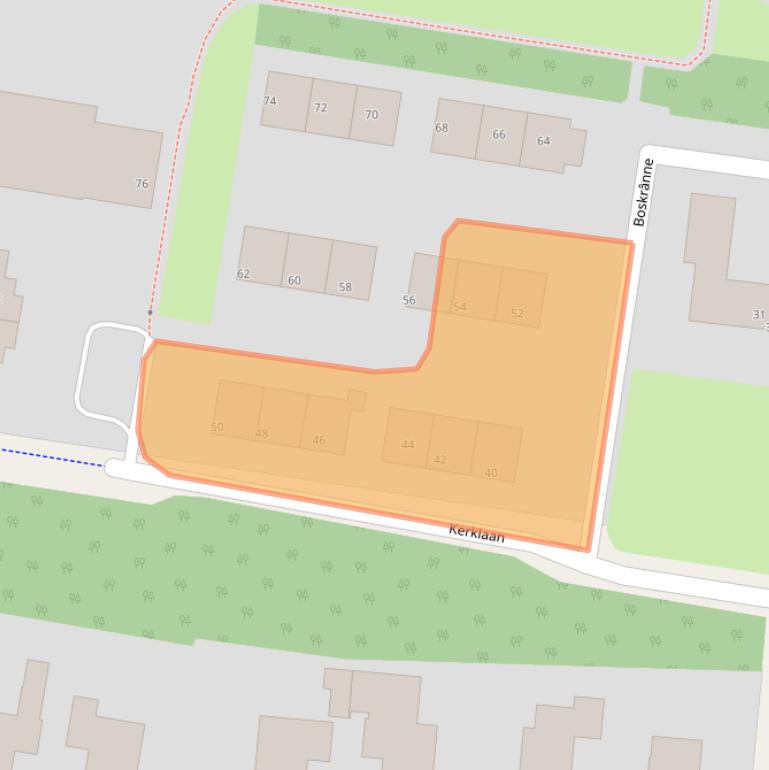 Kaart van postcodegebied 8521KL.