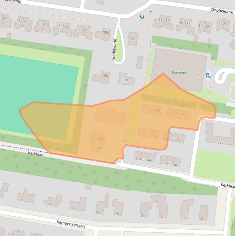 Kaart van postcodegebied 8521KM.