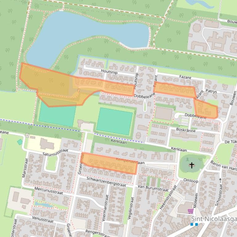 Kaart van postcodegebied 8521KR.
