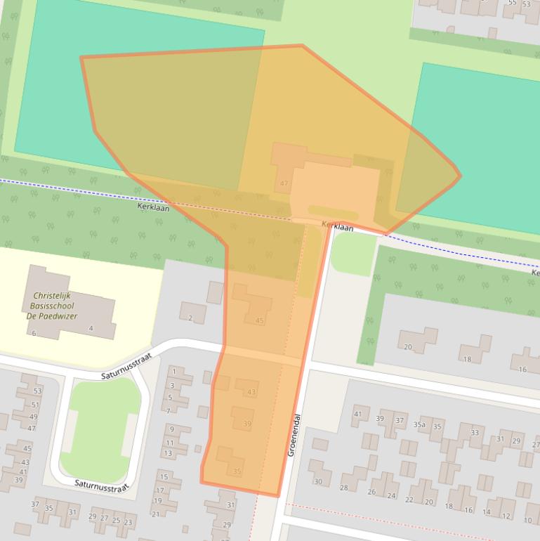 Kaart van postcodegebied 8521LJ.