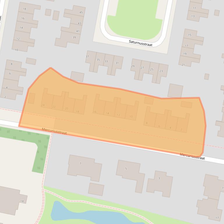 Kaart van postcodegebied 8521LR.