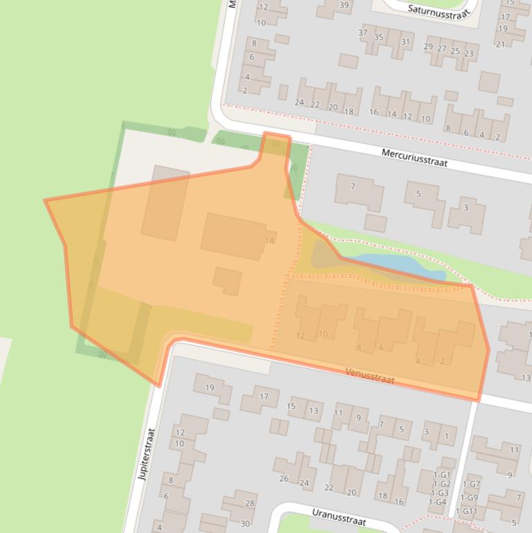 Kaart van postcodegebied 8521LV.