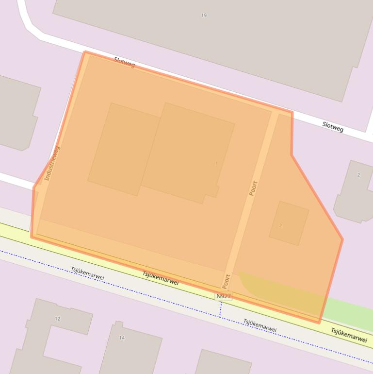 Kaart van postcodegebied 8521MC.