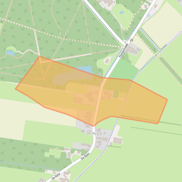 Kaart van postcodegebied 8521NK.