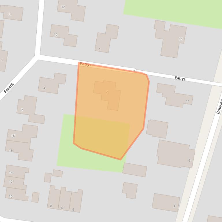 Kaart van postcodegebied 8521RC.