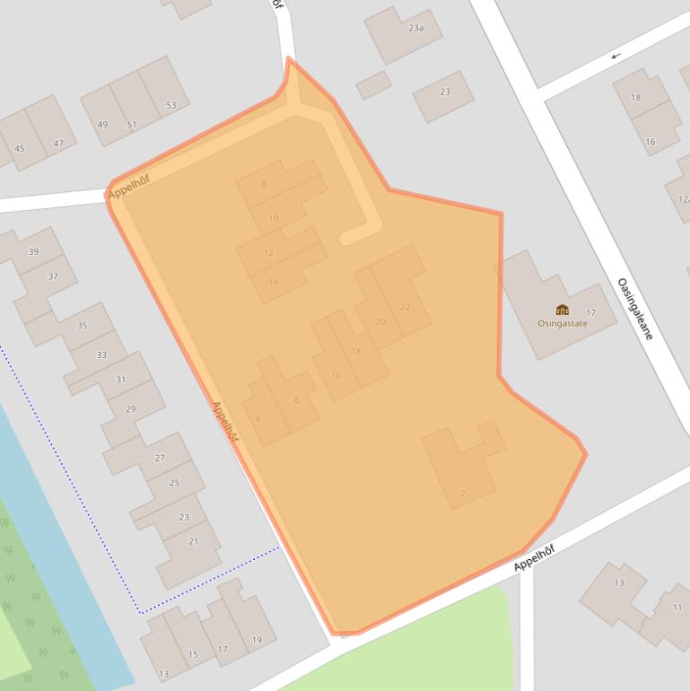 Kaart van postcodegebied 8525GK.