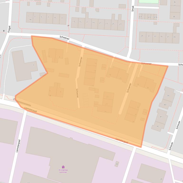 Kaart van postcodegebied 8531AN.