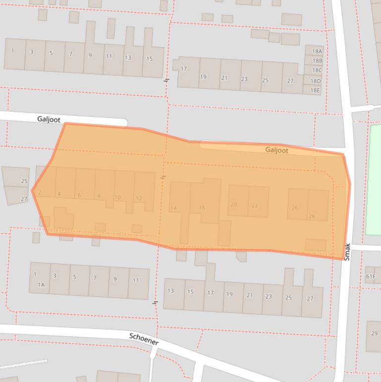 Kaart van postcodegebied 8531AR.