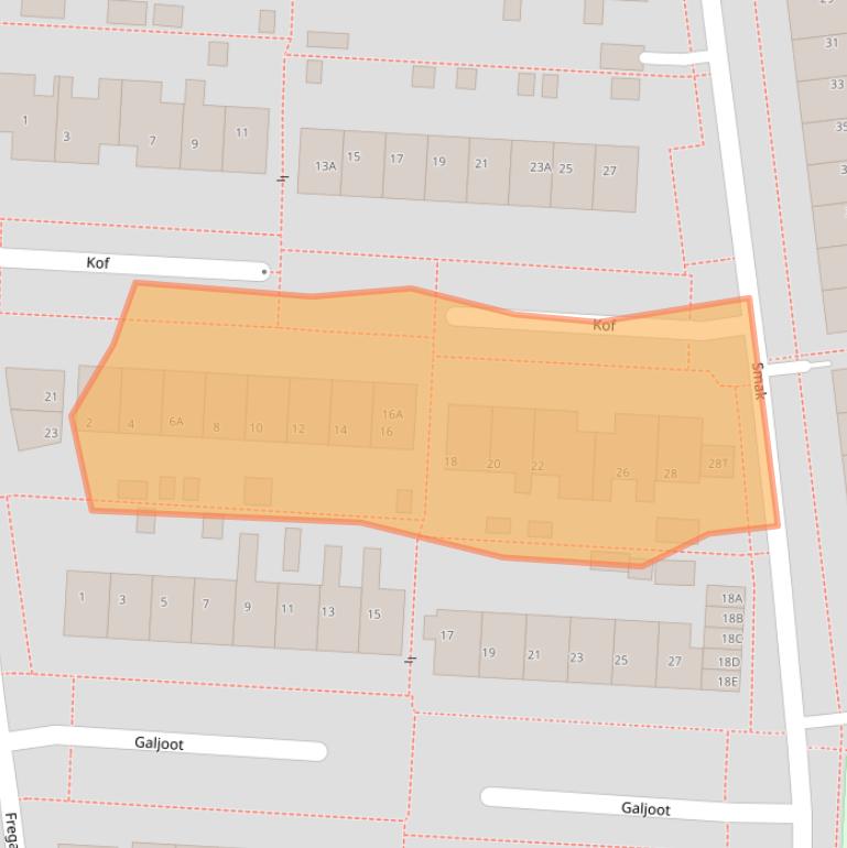Kaart van postcodegebied 8531AT.