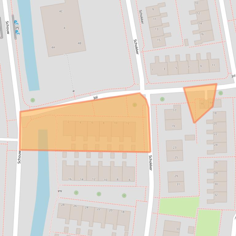 Kaart van postcodegebied 8531CK.