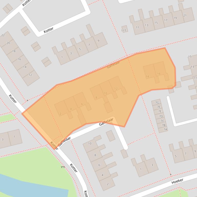 Kaart van postcodegebied 8531DD.