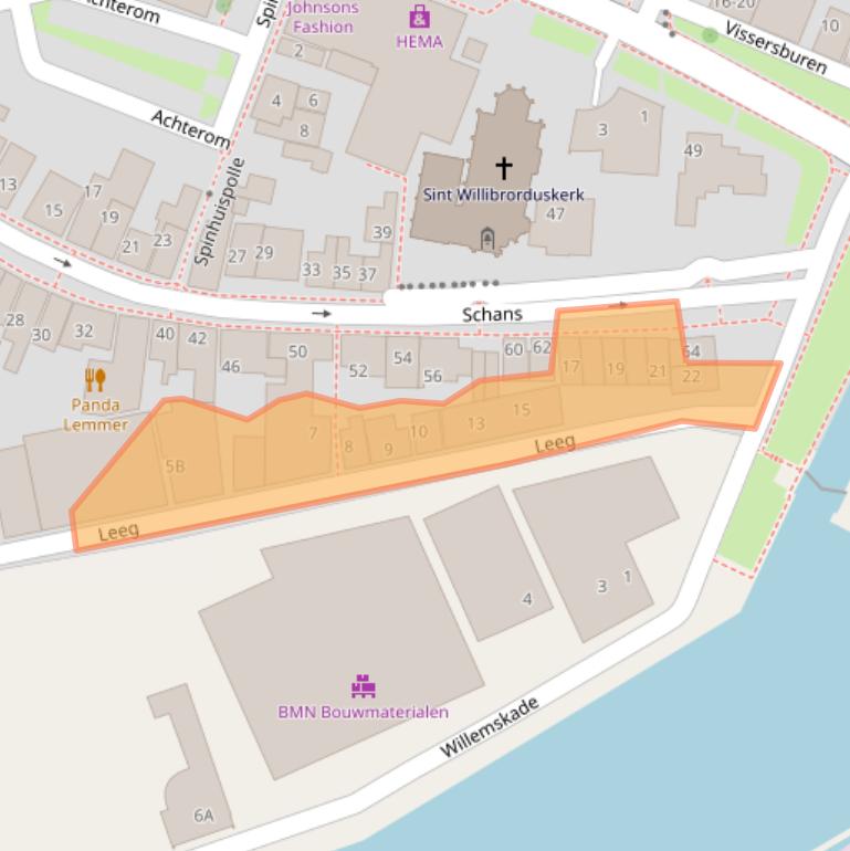 Kaart van postcodegebied 8531DP.