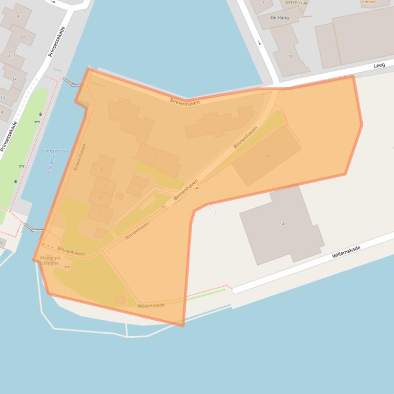 Kaart van postcodegebied 8531DS.