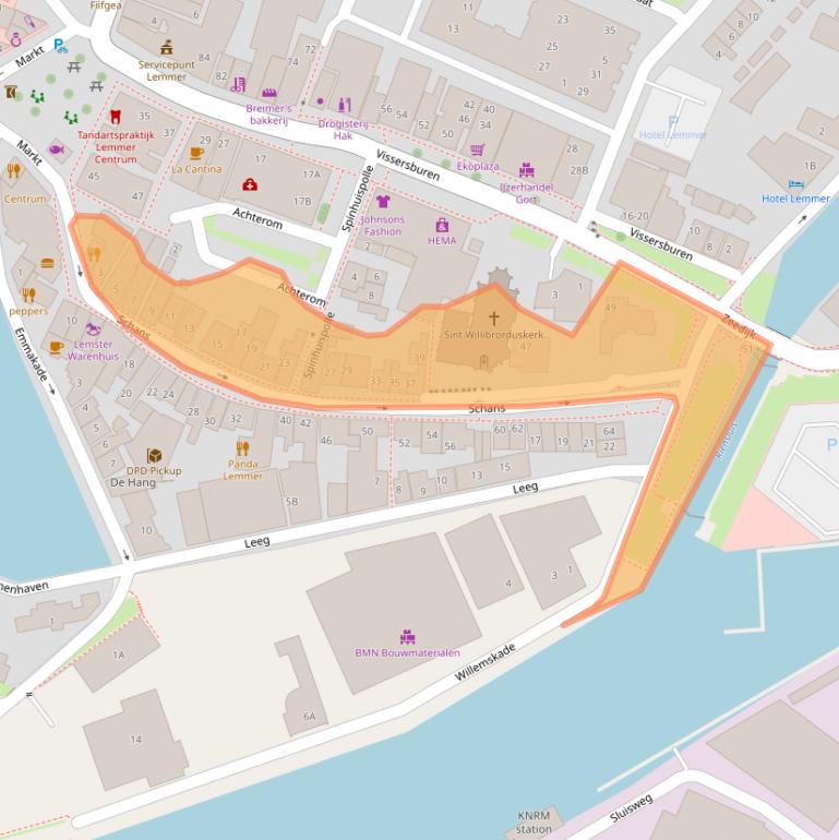 Kaart van postcodegebied 8531DV.