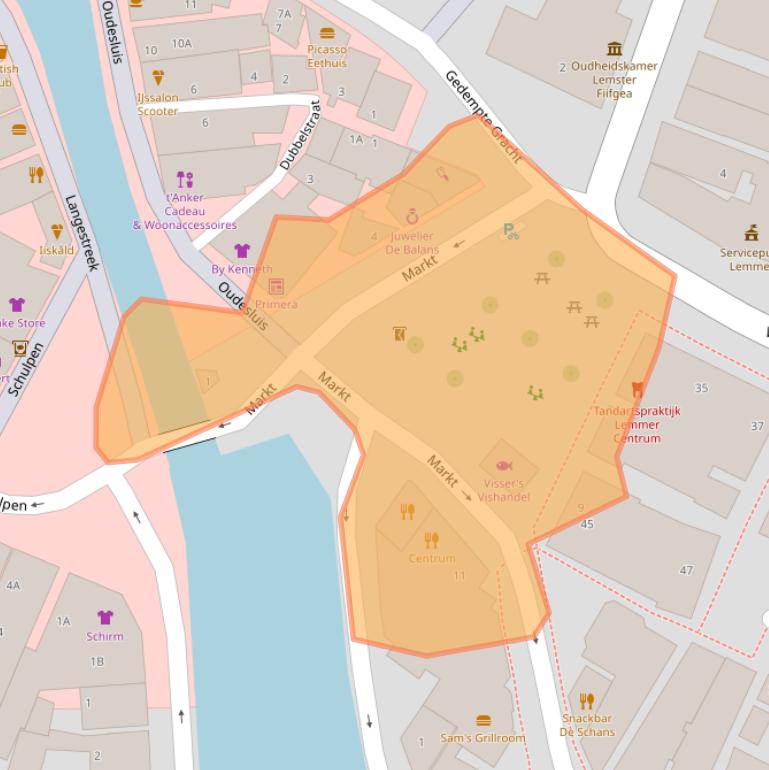 Kaart van postcodegebied 8531EA.