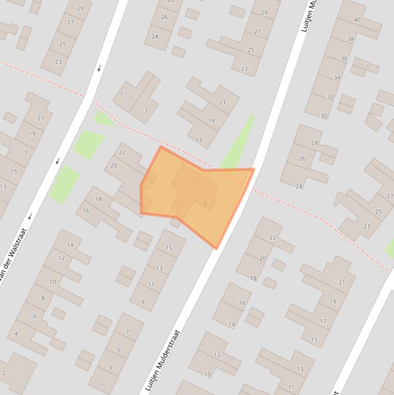 Kaart van postcodegebied 8531GD.