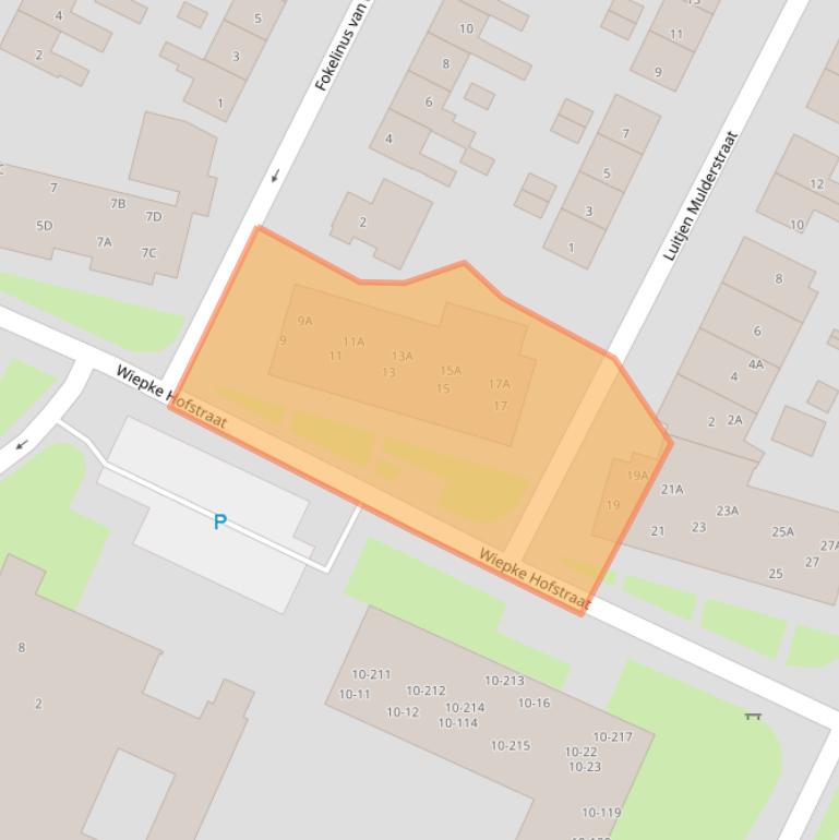 Kaart van postcodegebied 8531GK.