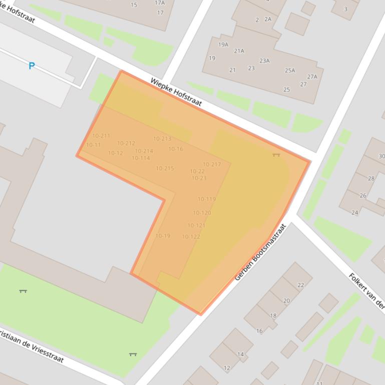 Kaart van postcodegebied 8531GN.