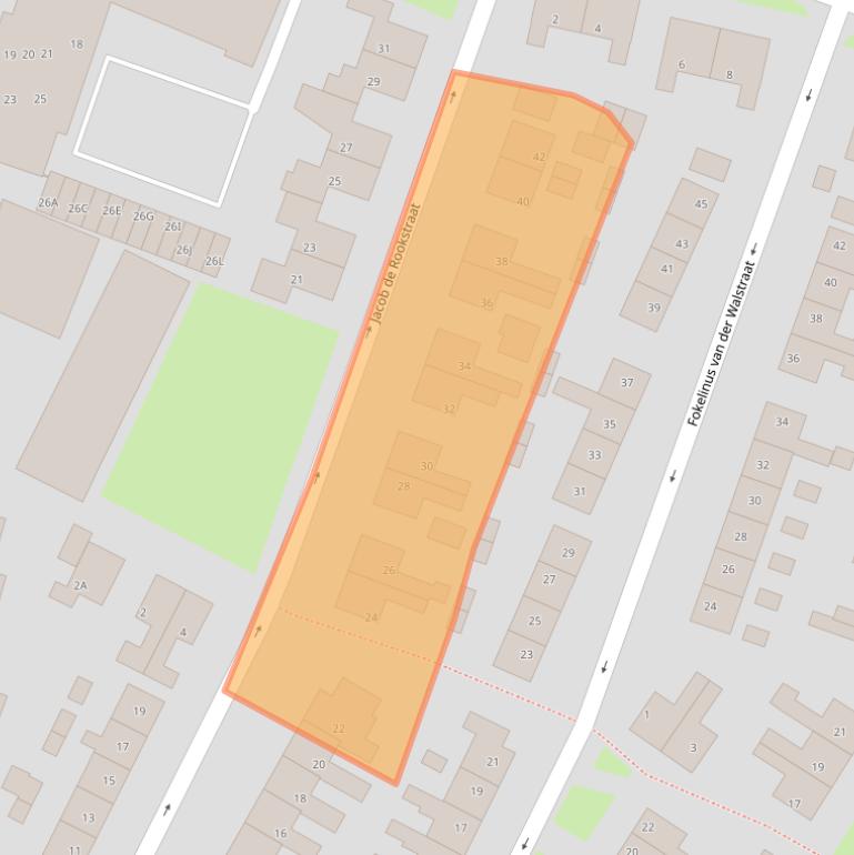 Kaart van postcodegebied 8531HB.