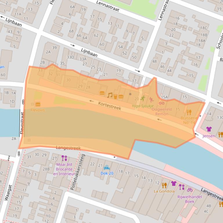 Kaart van postcodegebied 8531JG.