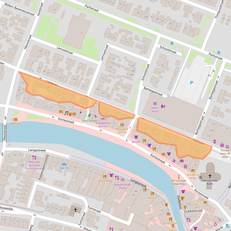 Kaart van postcodegebied 8531JM.