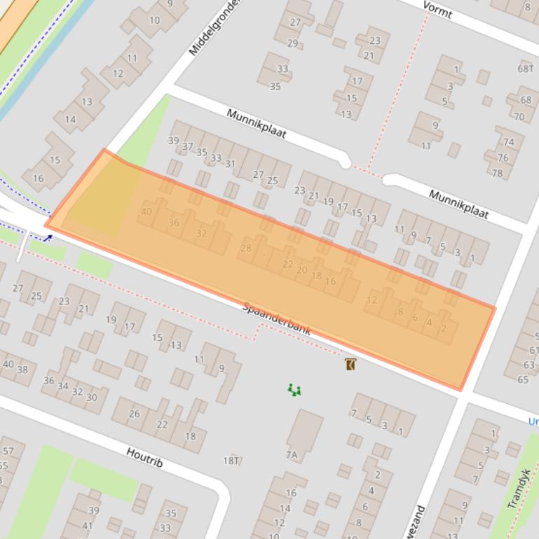 Kaart van postcodegebied 8531LZ.