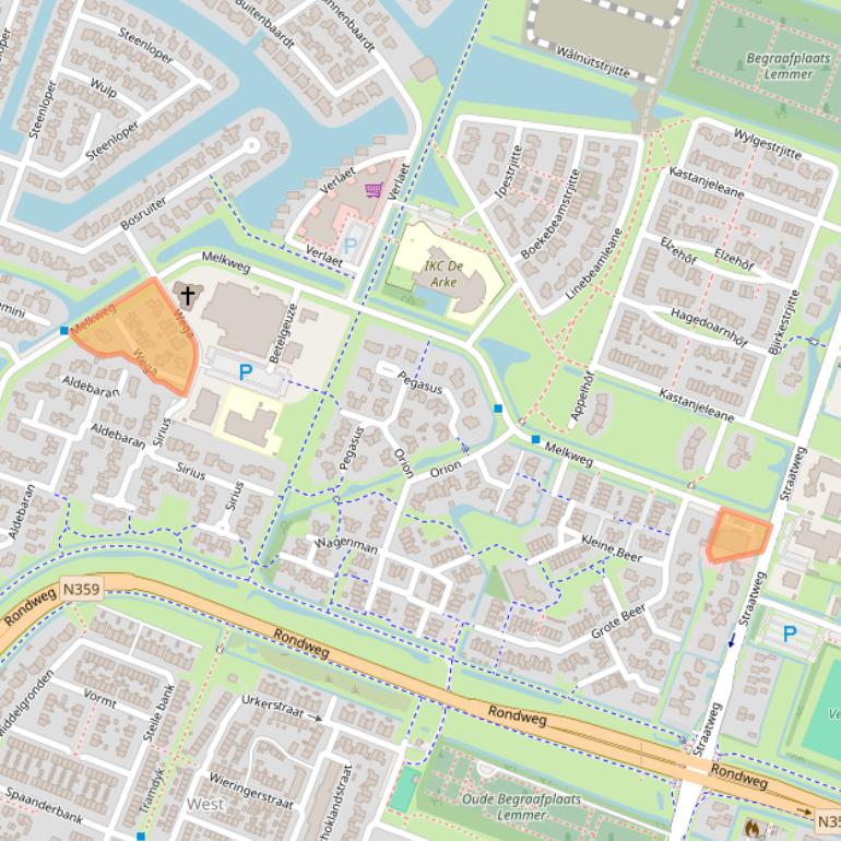 Kaart van postcodegebied 8531NH.