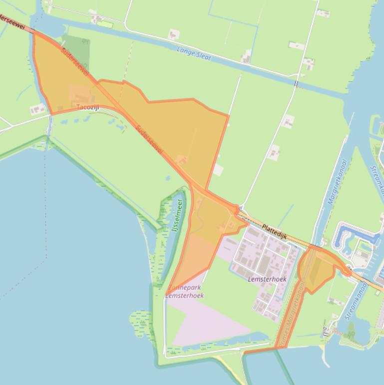 Kaart van postcodegebied 8531PD.