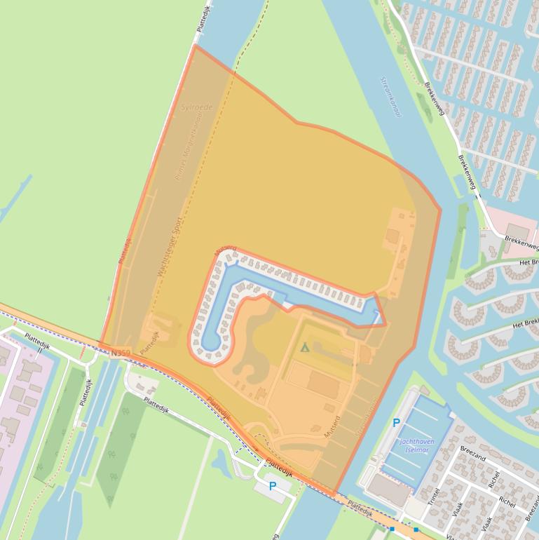 Kaart van postcodegebied 8531PE.