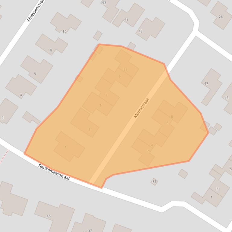 Kaart van postcodegebied 8531RG.