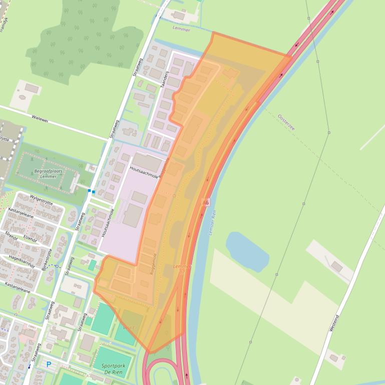 Kaart van postcodegebied 8531WB.