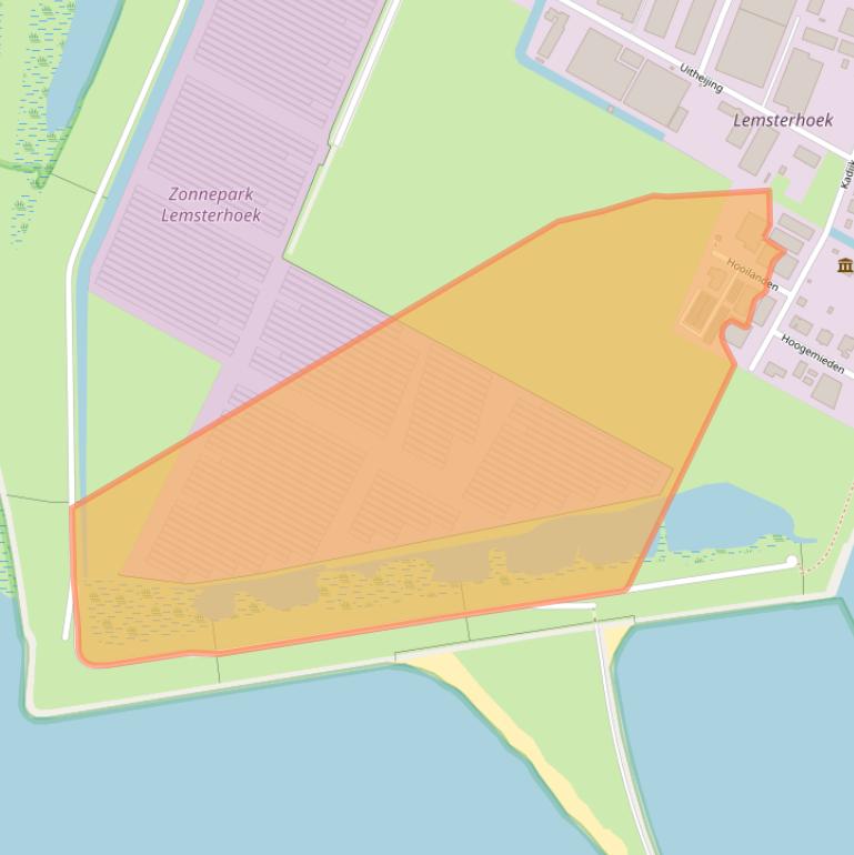 Kaart van postcodegebied 8531XN.