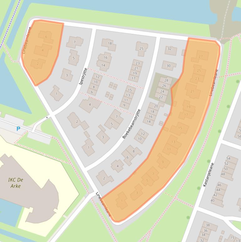 Kaart van postcodegebied 8531ZK.