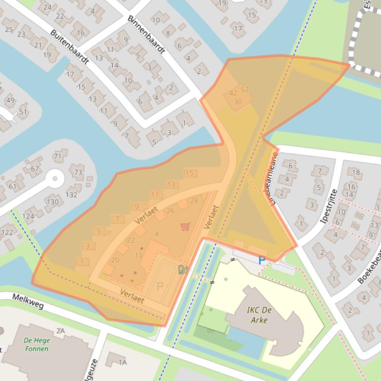 Kaart van postcodegebied 8532BN.