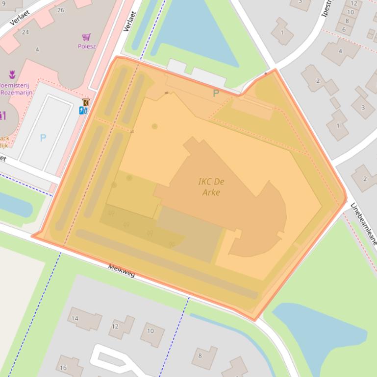 Kaart van postcodegebied 8532BX.