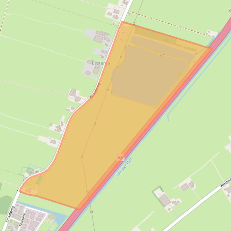 Kaart van postcodegebied 8534WC.