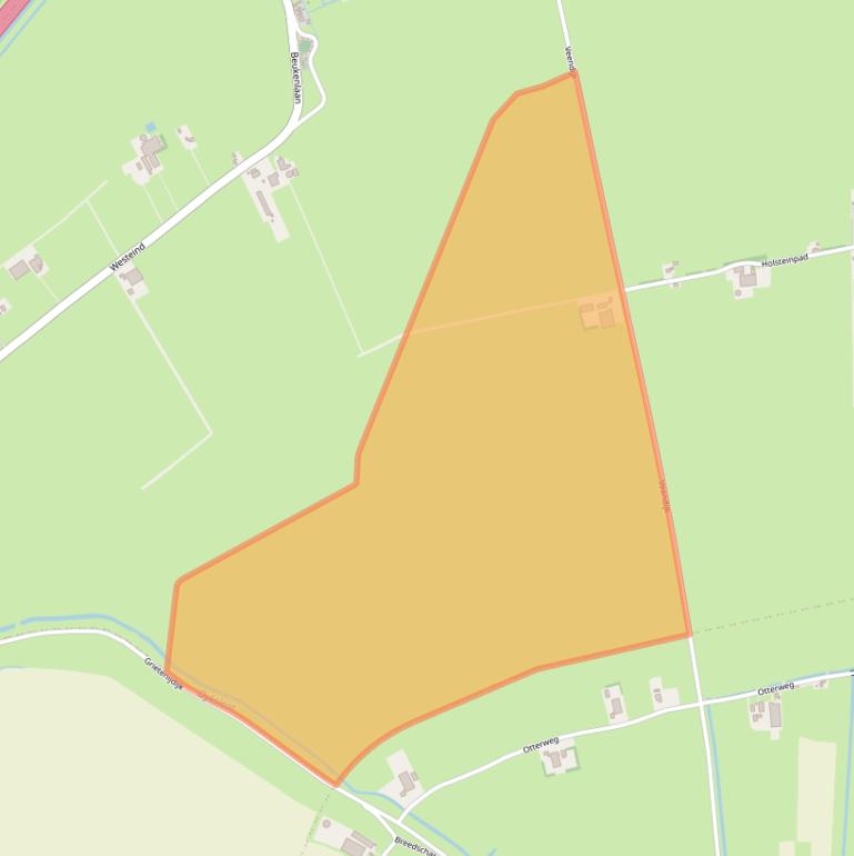 Kaart van postcodegebied 8536VV.