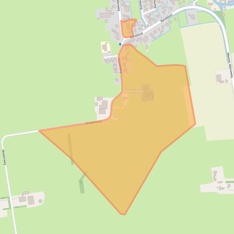 Kaart van postcodegebied 8538RC.