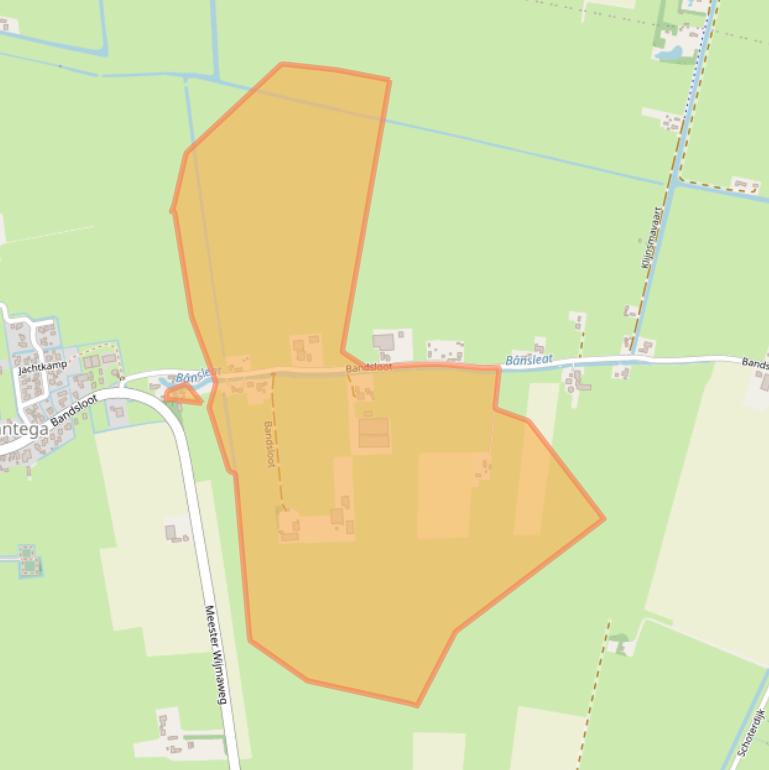 Kaart van postcodegebied 8538RH.